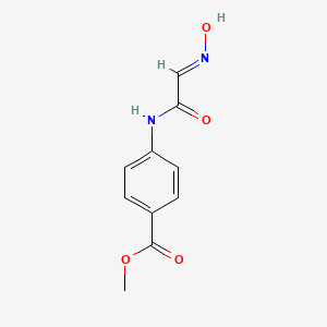 methyl 4-{[(2E)-2-(hydroxyimino)acetyl]amino}benzoate