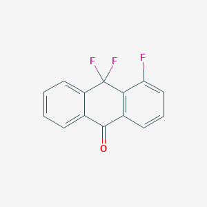 4,10,10-Trifluoro-9(10H)-anthracenone