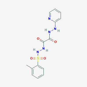 N'~1~-[(2-methylphenyl)sulfonyl]-N'~2~-(pyridin-2-yl)ethanedihydrazide