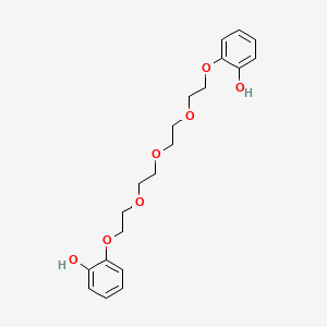 2-[2-(2-{2-[2-(2-Hydroxyphenoxy)ethoxy]ethoxy}ethoxy)ethoxy]phenol