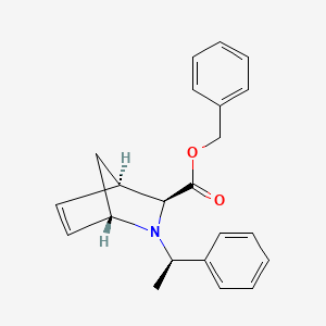 benzyl (1S,3S,4R)-2-[(1R)-1-phenylethyl]-2-azabicyclo[2.2.1]hept-5-ene-3-carboxylate