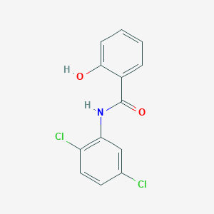 molecular formula C13H9Cl2NO2 B11710786 N-(2,5-dichlorophenyl)-2-hydroxybenzamide CAS No. 6137-53-7