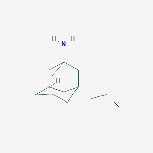 molecular formula C13H23N B11710826 3-Propyladamantan-1-amine CAS No. 80121-61-5