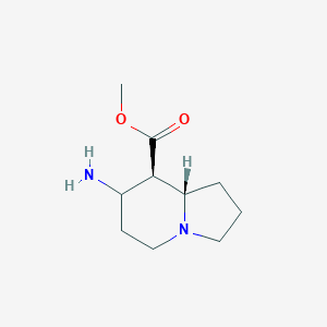 (8R,8AS)-methyl 7-aminooctahydroindolizine-8-carboxylate