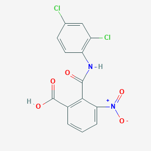 2-[(2,4-Dichlorophenyl)carbamoyl]-3-nitrobenzoic acid