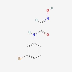 N-(3-bromophenyl)-2-hydroxyiminoacetamide