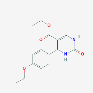 Propan-2-yl 4-(4-ethoxyphenyl)-6-methyl-2-oxo-1,2,3,4-tetrahydropyrimidine-5-carboxylate