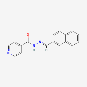 N'-(2-naphthylmethylene)isonicotinohydrazide