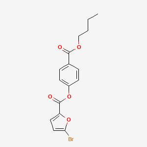 4-(Butoxycarbonyl)phenyl 5-bromofuran-2-carboxylate