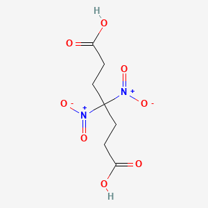 4,4-Dinitroheptanedioic acid