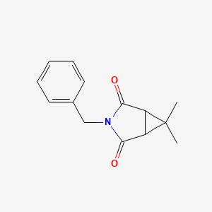 3-Benzyl-6,6-dimethyl-3-azabicyclo[3.1.0]hexane-2,4-dione