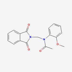 N-[(1,3-Dioxo-2,3-dihydro-1H-isoindol-2-YL)methyl]-N-(2-methoxyphenyl)acetamide