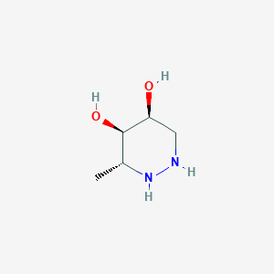 molecular formula C5H12N2O2 B1171161 (3R,4R,5S)-3-Methylhexahydropyridazine-4,5-diol CAS No. 193808-59-2