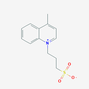 4-Methyl-1-(3-sulfonatopropyl)quinolin-1-ium