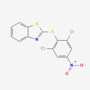 2-[(2,6-Dichloro-4-nitrophenyl)sulfanyl]-1,3-benzothiazole