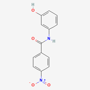 N-(3-hydroxyphenyl)-4-nitrobenzamide