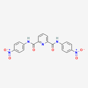 N,N'-bis(4-nitrophenyl)pyridine-2,6-dicarboxamide