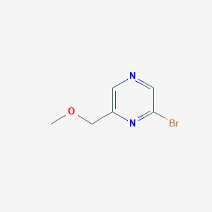 2-Bromo-6-(methoxymethyl)pyrazine