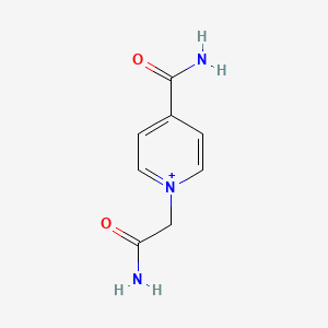 1-(2-Amino-2-oxoethyl)-4-carbamoylpyridinium