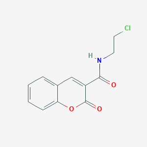 N-(2-Chloroethyl)-2-oxo-2H-chromene-3-carboxamide