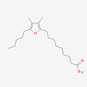 molecular formula C20H34O3 B117123 9-(3,4-二甲基-5-戊基呋喃-2-基)壬酸 CAS No. 57818-40-3