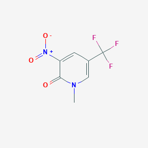 1-Methyl-3-nitro-5-trifluoromethyl-1H-pyridin-2-one