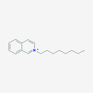 molecular formula C17H24N+ B11712396 Isoquinolinium, 2-octyl- CAS No. 46906-63-2