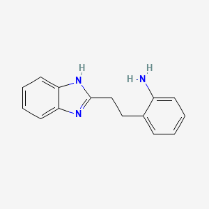 2-[2-(1H-benzimidazol-2-yl)ethyl]aniline