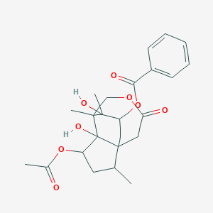 molecular formula C24H30O8 B117124 异杜尼安宁 CAS No. 144923-90-0