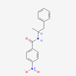 4-nitro-N-(1-phenylpropan-2-yl)benzamide