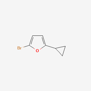 2-Bromo-5-cyclopropylfuran