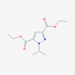 diethyl 1-(propan-2-yl)-1H-pyrazole-3,5-dicarboxylate