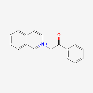 2-(2-Oxo-2-phenylethyl)isoquinolinium