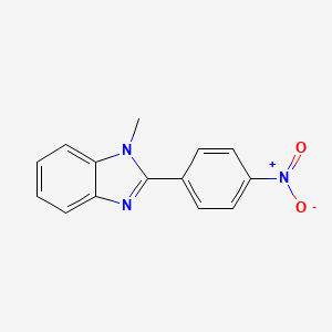 1H-Benzimidazole, 1-methyl-2-(4-nitrophenyl)-