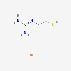 2-(2-Sulfanylethyl)guanidine;hydrobromide