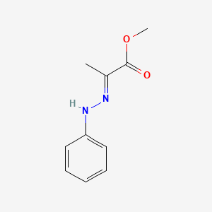 molecular formula C10H12N2O2 B11712742 Anti-methyl pyruvate phenyl-hydrazone 