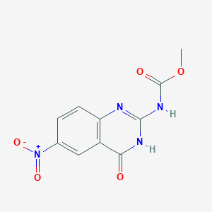 6-Nitro-2-methoxycarbonylaminoquinazol-4-one