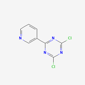 2,4-Dichloro-6-(pyridin-3-YL)-1,3,5-triazine