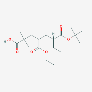 Poly(tert-butyl acrylate-co-ethyl acrylate-co-methacrylic acid)