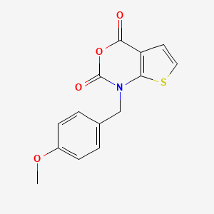 1-(4-methoxybenzyl)-1H-thieno[2,3-d][1,3]oxazine-2,4-dione