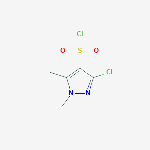 3-Chloro-1,5-dimethyl-1h-pyrazole-4-sulfonyl chloride