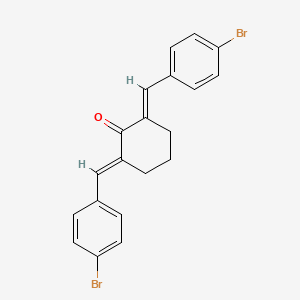 2,6-Bis-(4-bromo-benzylidene)-cyclohexanone