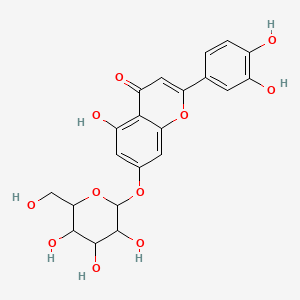 molecular formula C21H20O11 B11712944 Luteolin 7-galactoside CAS No. 68321-11-9