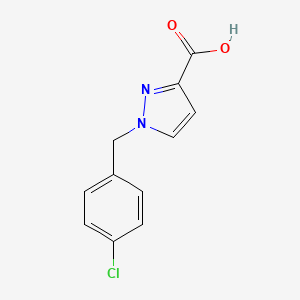 1-(4-chlorobenzyl)-1H-pyrazole-3-carboxylic acid