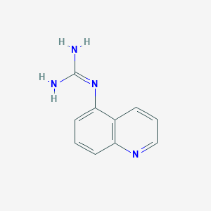 1-Quinolin-5-ylguanidine