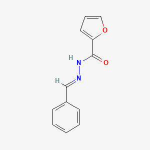 N'-[(E)-phenylmethylidene]furan-2-carbohydrazide