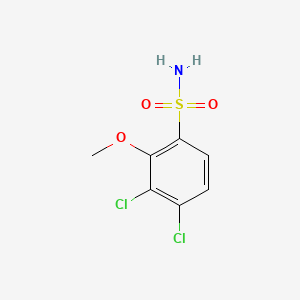 molecular formula C7H7Cl2NO3S B1171309 3,4-Dichloro-2-methoxybenzenesulfonamide 