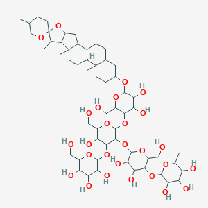 molecular formula C57H94O27 B117131 Dongnoside B CAS No. 149664-93-7
