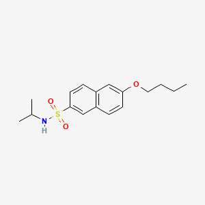 6-butoxy-N-isopropyl-2-naphthalenesulfonamide