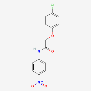 2-(4-chlorophenoxy)-N-(4-nitrophenyl)acetamide